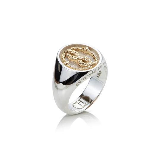 The Gold Ouroboros Ring Default Category
