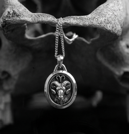 Aries Horoscope Pendant