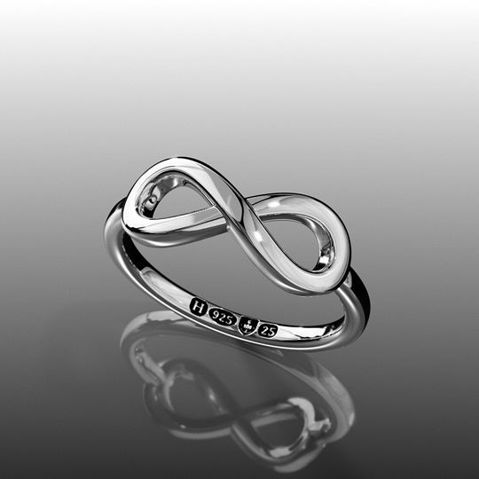 Ladies Infinity Ring All Rings