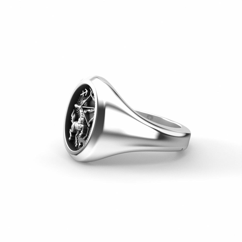 Sagittarius Horoscope Ring Accessories