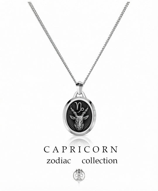 Capricorn Horoscope Pendant