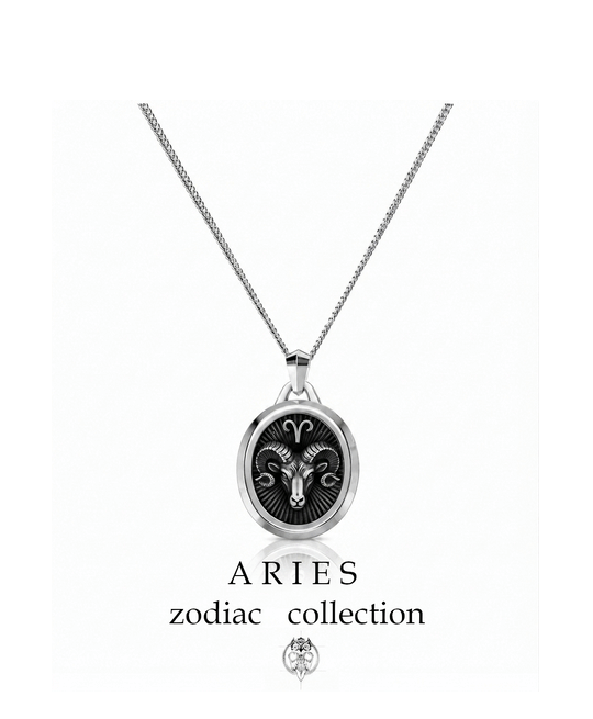 Aries Horoscope Pendant