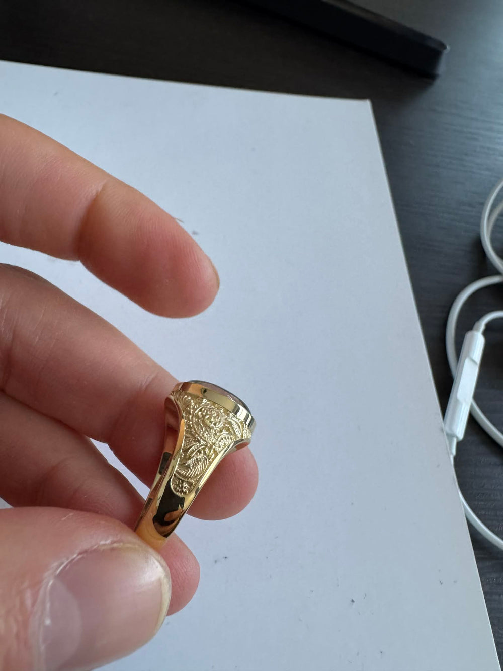 The Oval & Opal II | 9CT GOLD