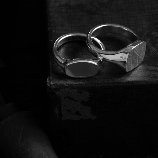 Antique Cushion Signet | IN STOCK