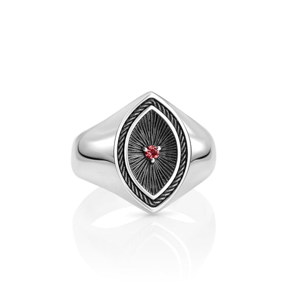Octi Pickled Moon Signet Ring 17号 Octi Pickled Moon Signet Ring 17号 OCTI Pickled Moon Signet