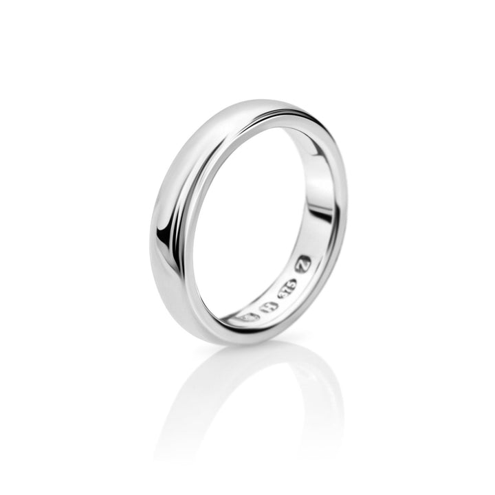 Silver Signature Half Dome Band – Howlet