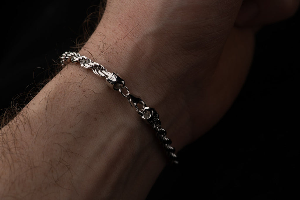 The 5mm Rope Chain Bracelet - Howlet