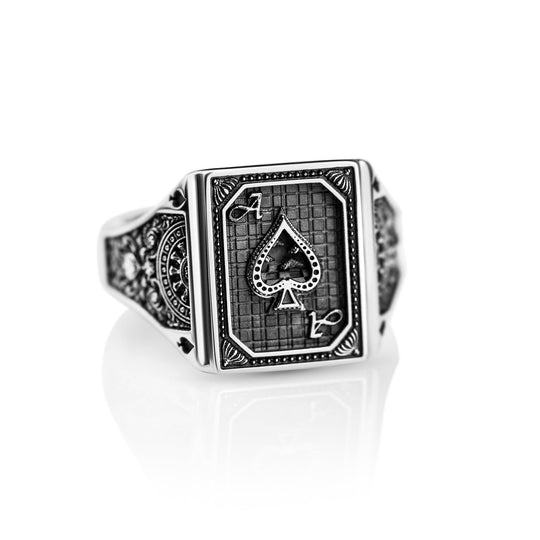 The Ace Of Spades Signet | SAMPLESALE Default Category