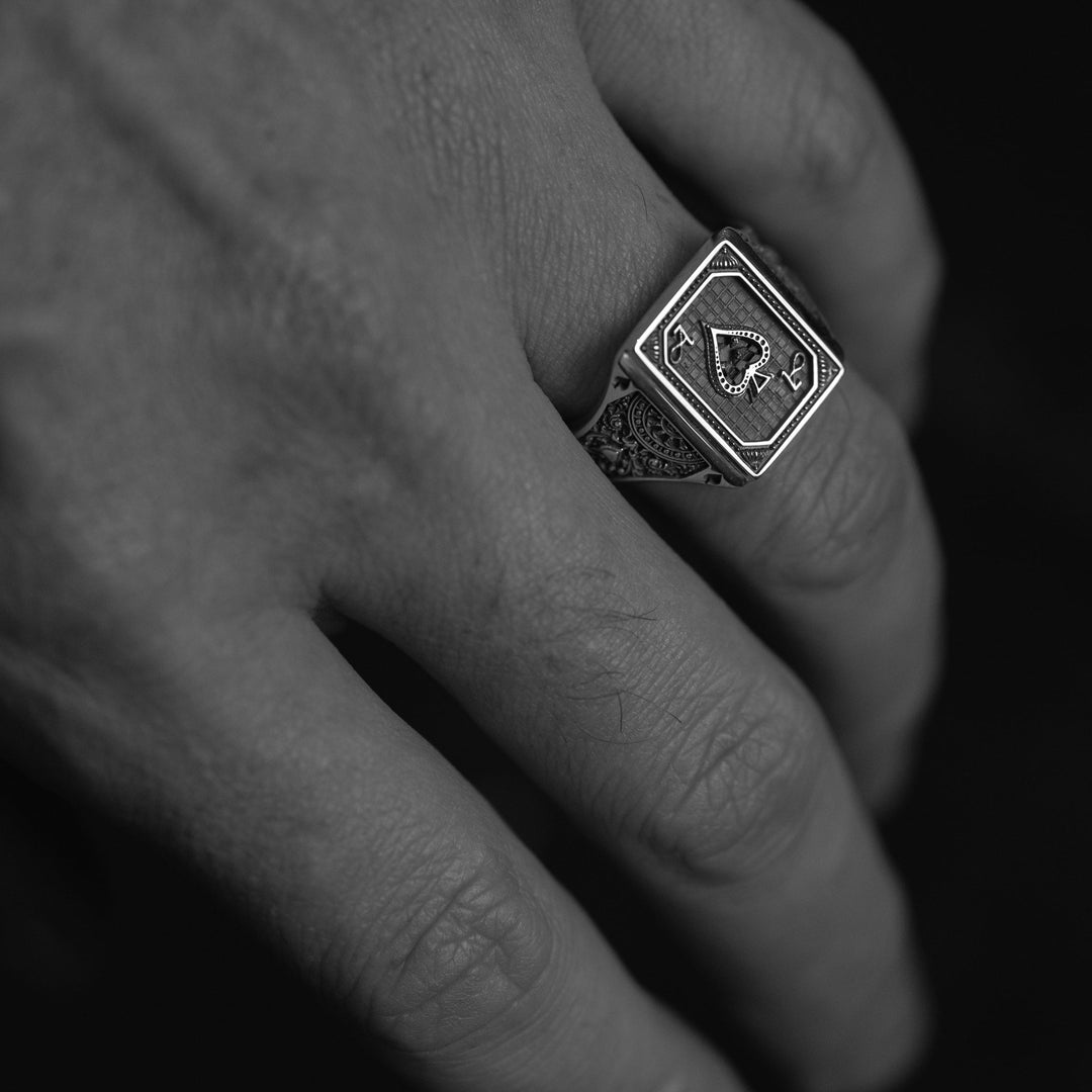 The Ace Of Spades Signet | SAMPLESALE Default Category