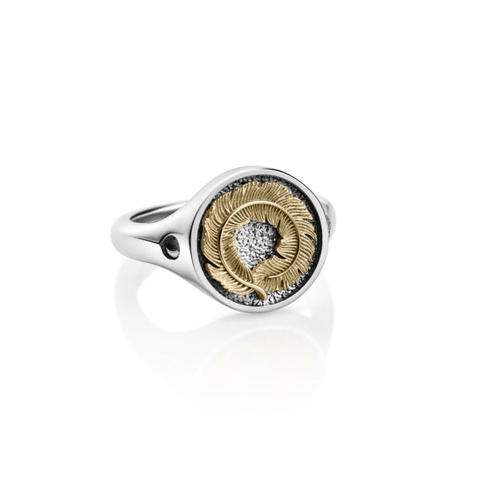 Two Tone Feather Signet Default Category