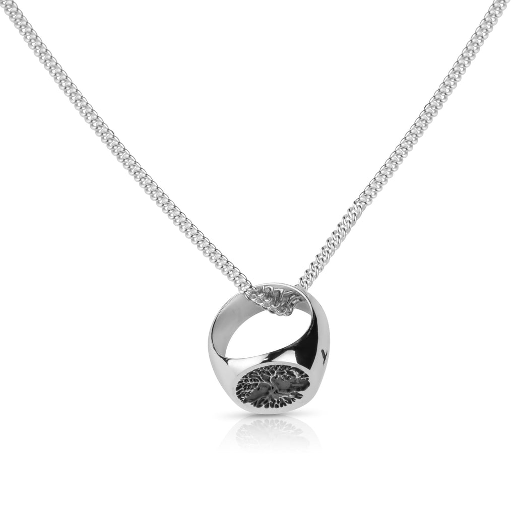 CHD Mini L&D Pendant - Crooked Howlet Designs