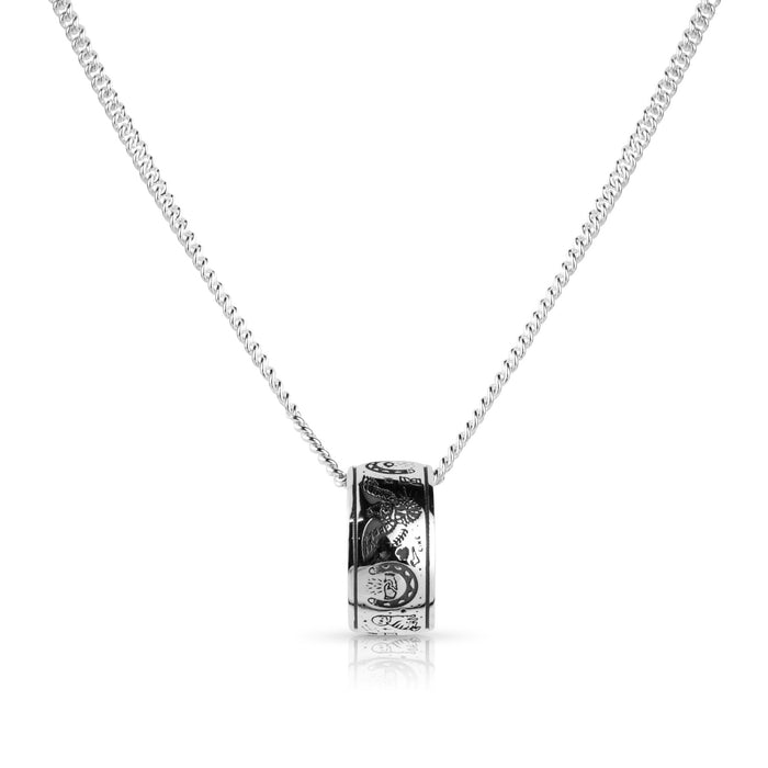 CHD Mini Legacy Band Pendant - Crooked Howlet Designs
