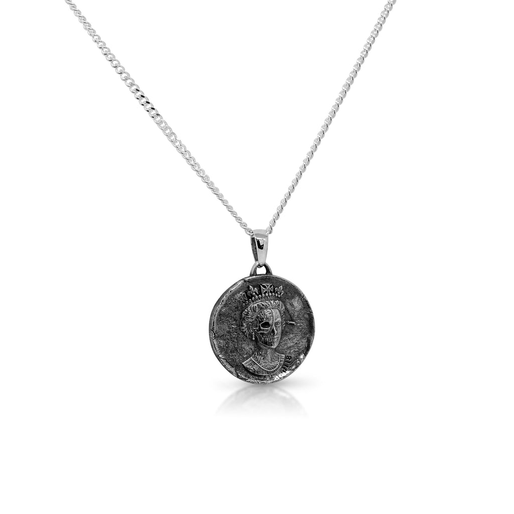 Nick Potts x CHD Coin Pendant - Crooked Howlet Designs