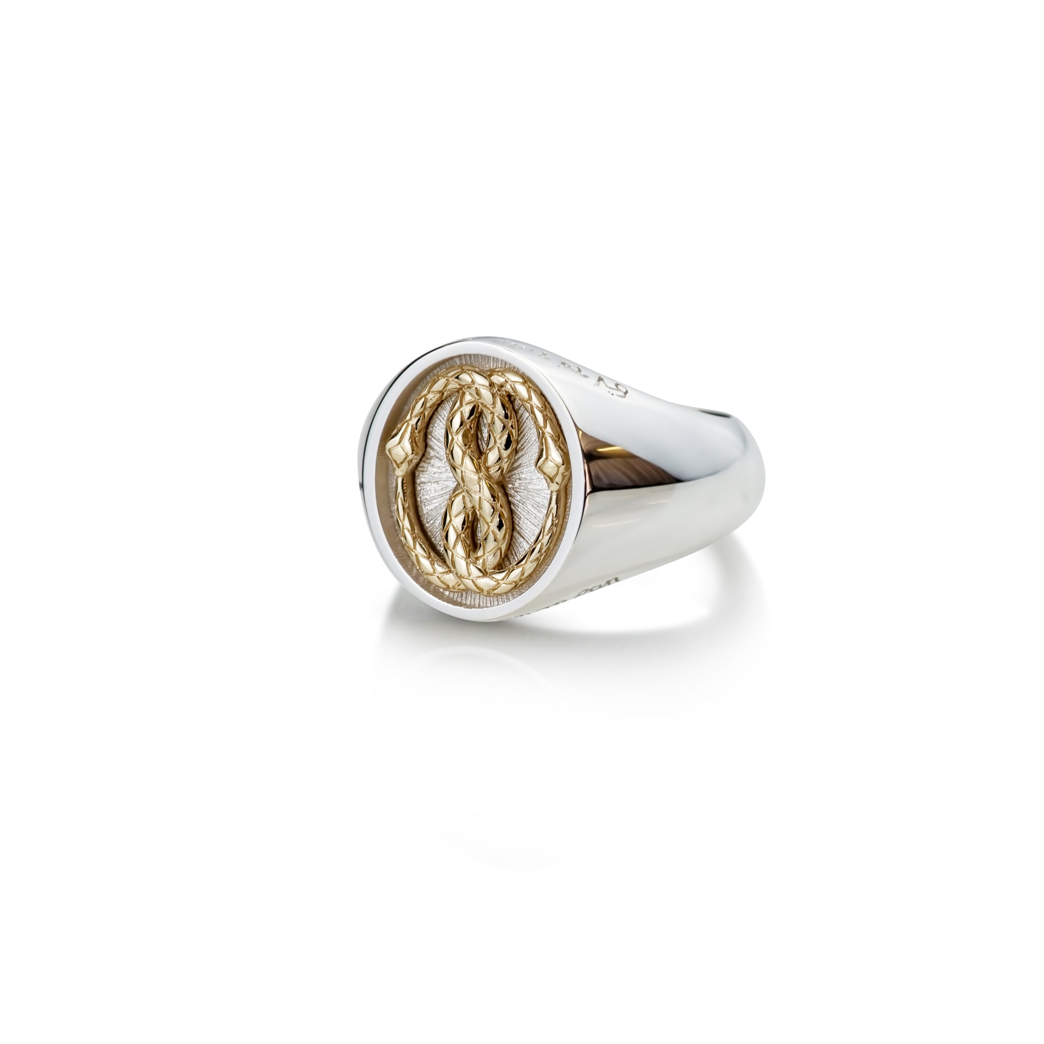 The Gold Ouroboros Ring – Howlet