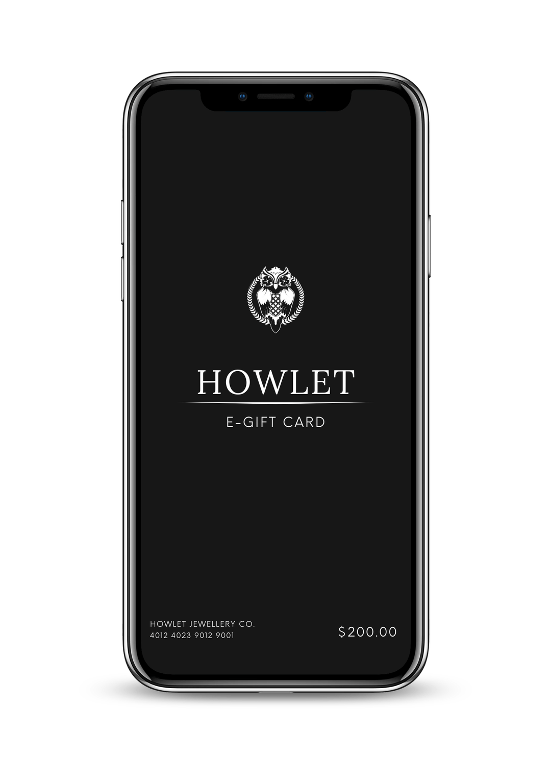 The Howlet E-Gift Card Gift Card