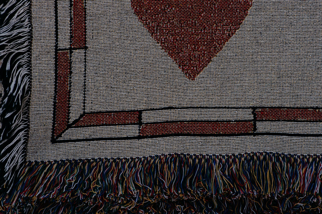 The Queen Of Hearts Throw (Pre-Release) - Crooked Howlet Designs