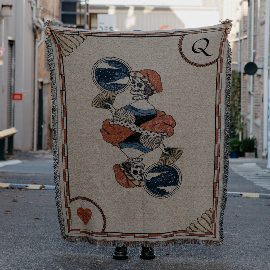 The Queen Of Hearts Throw Default Category